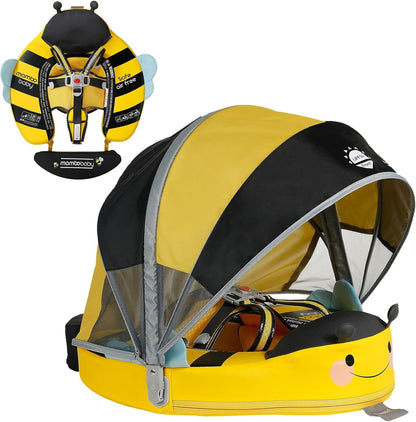 MAMBOBABY BABY FLOAT BEE WITH CANOPY
