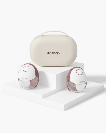 Momcozy Mobile Style Double Breast Pump M6 Maroon