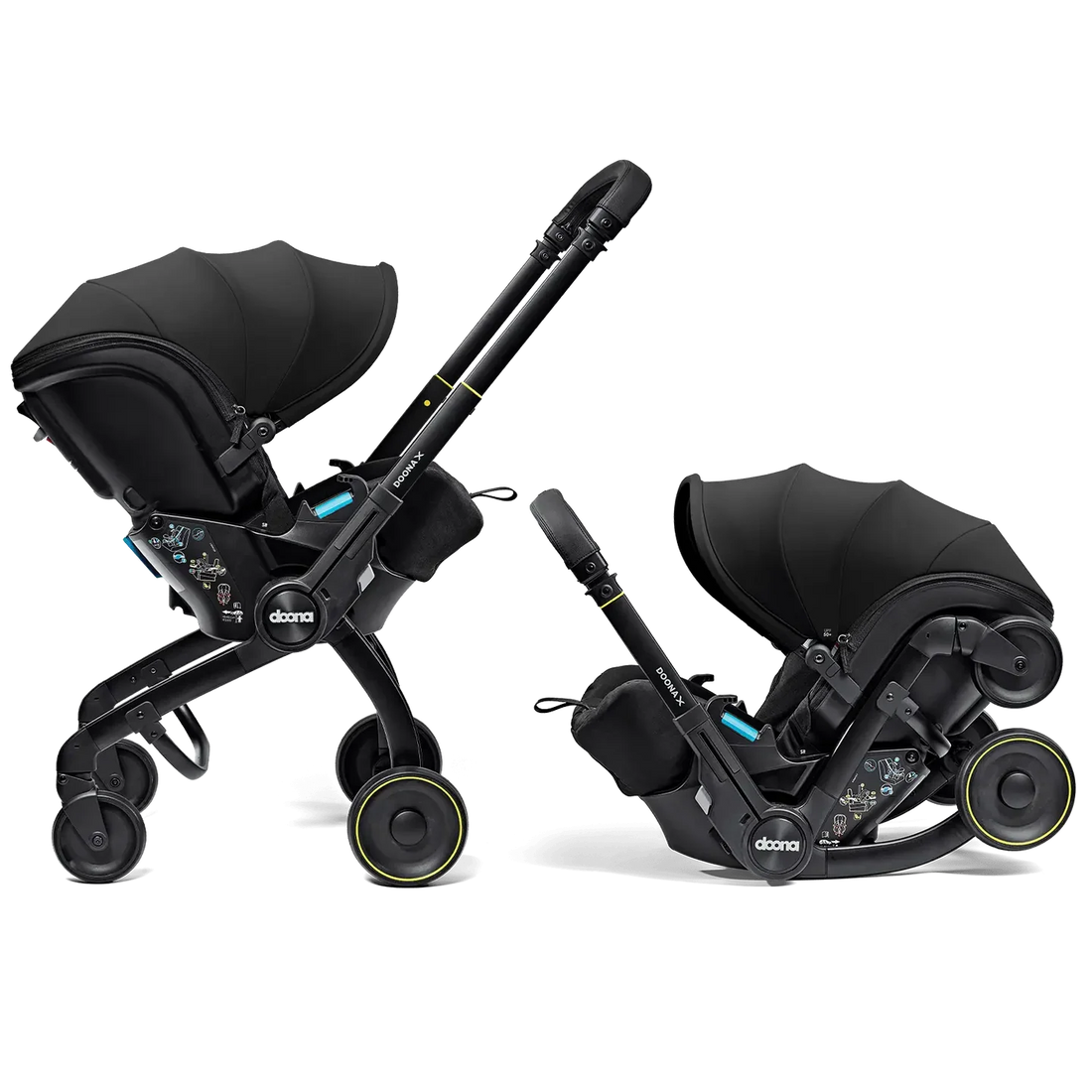 Doona X Infant Car Seat - Nitro Black