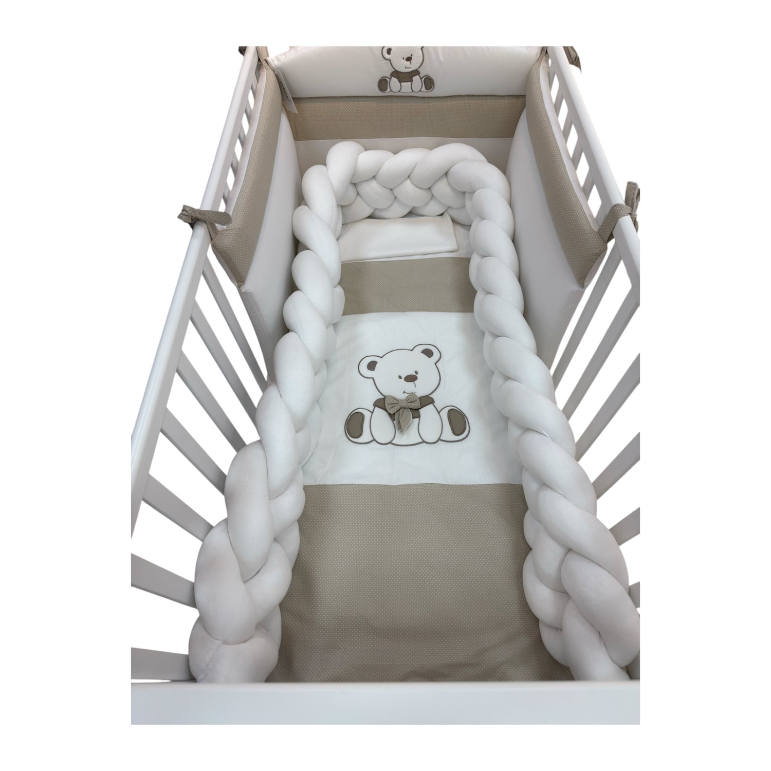 Baby Moon Knotted Bumper 4 Lines 100% Cotton