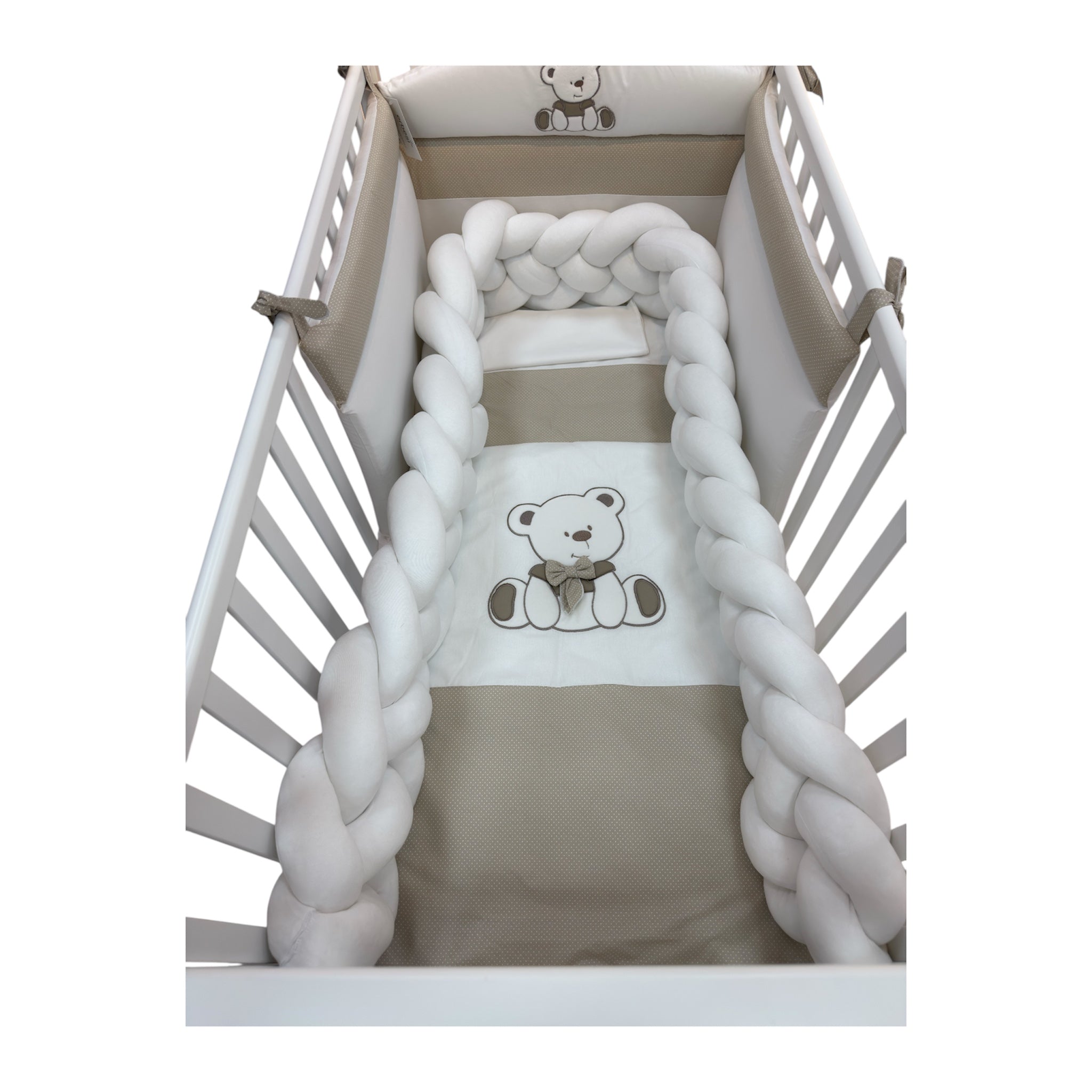 Baby Moon Knotted Bumper 4 Lines 100% Cotton