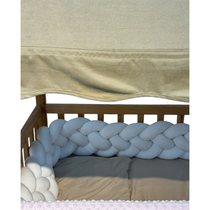 Baby Moon Knotted Bumper 4 Lines 100% Cotton