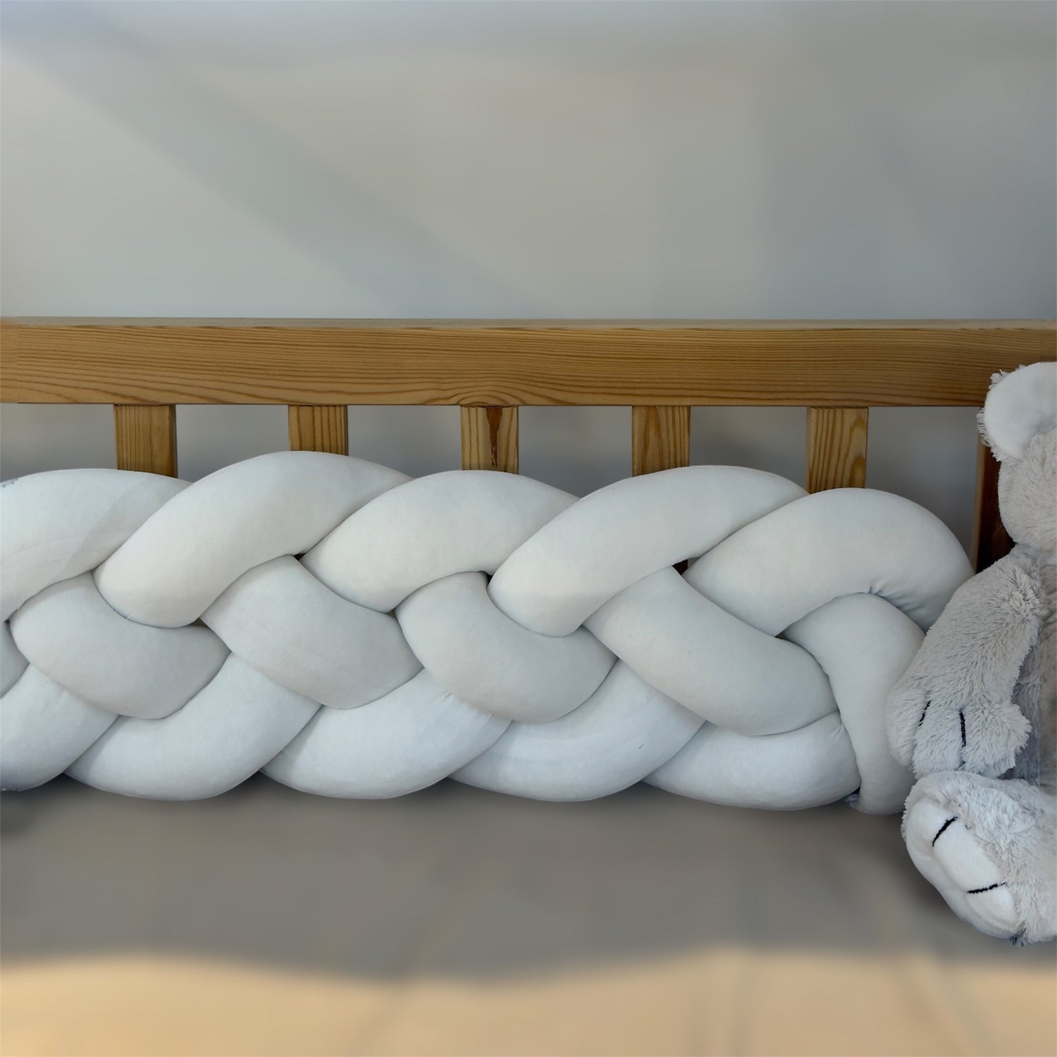 Baby Moon Knotted Bumper 4 Lines 100% Cotton