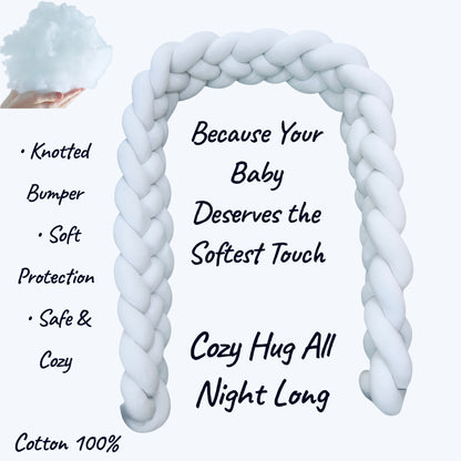 Baby Moon Knotted Bumper 4 Lines 100% Cotton