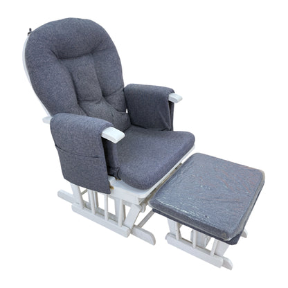 Miila Wooden Nursing Chair Grey
