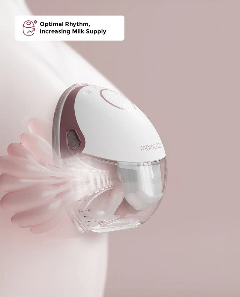 Momcozy Mobile Style Double Breast Pump M6 Maroon