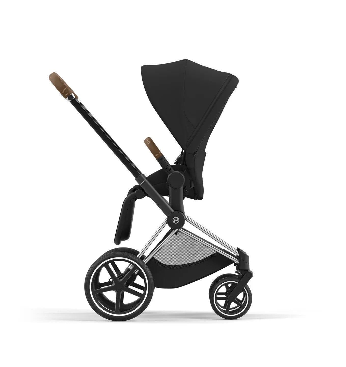 Cybex - Priam Chrome Brown Frame with Seat Pack