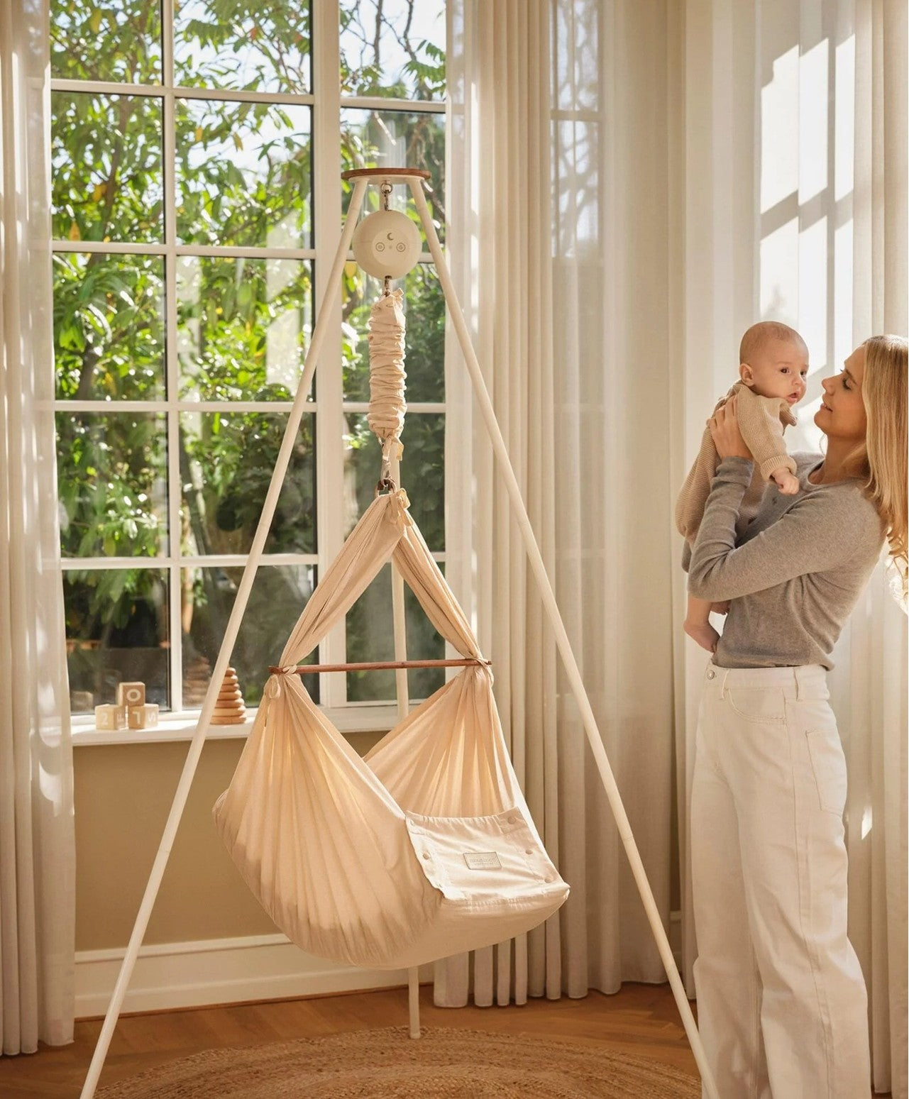 Moonboon - Classic Bundle Baby Hammock Nature