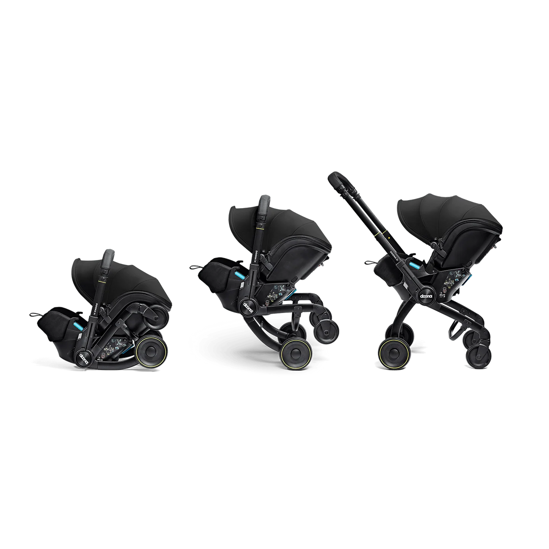 Doona X Infant Car Seat - Nitro Black