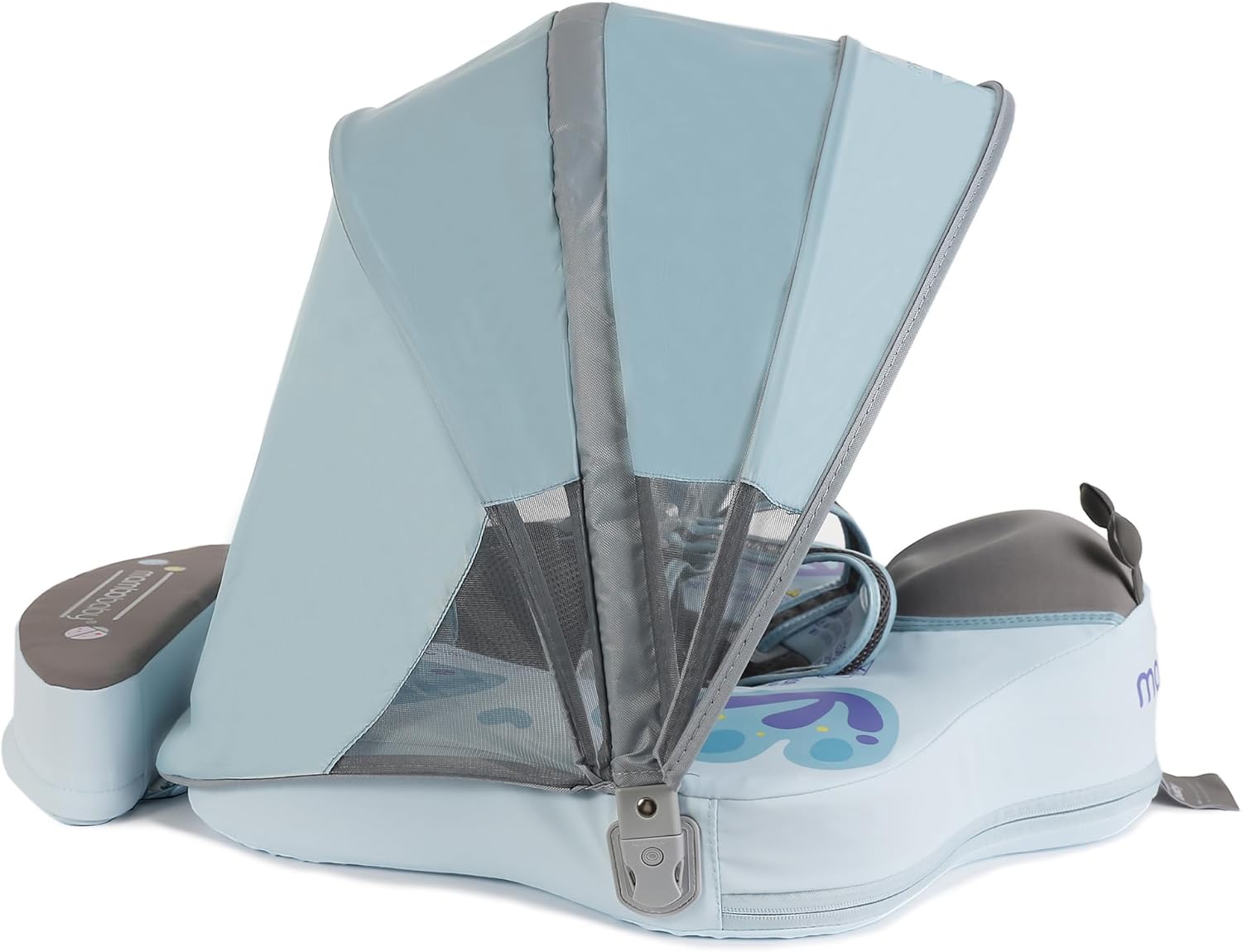 MAMBOBABY BABY FLOAT BLUE BUTTERFLY WITH CANOPY