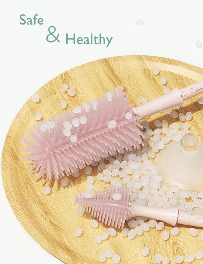 Momcozy Innovative Push-Press Design Bottle Brush Kit