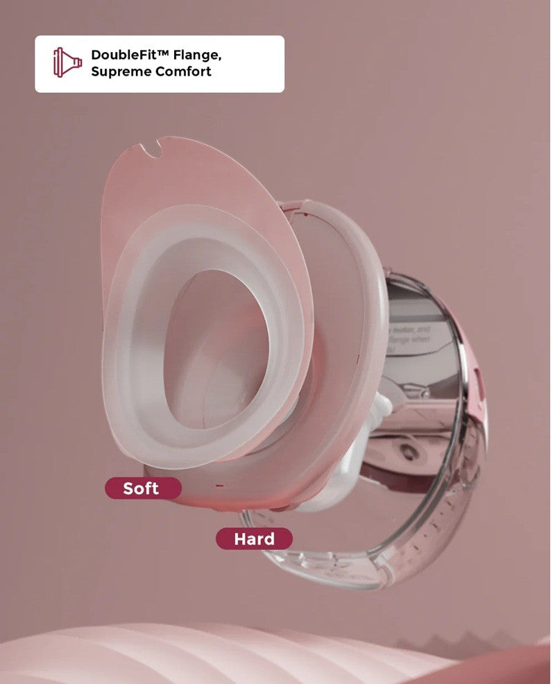 Momcozy Mobile Style Double Breast Pump M6 Maroon