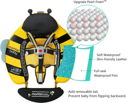 MAMBOBABY BABY FLOAT BEE WITH CANOPY