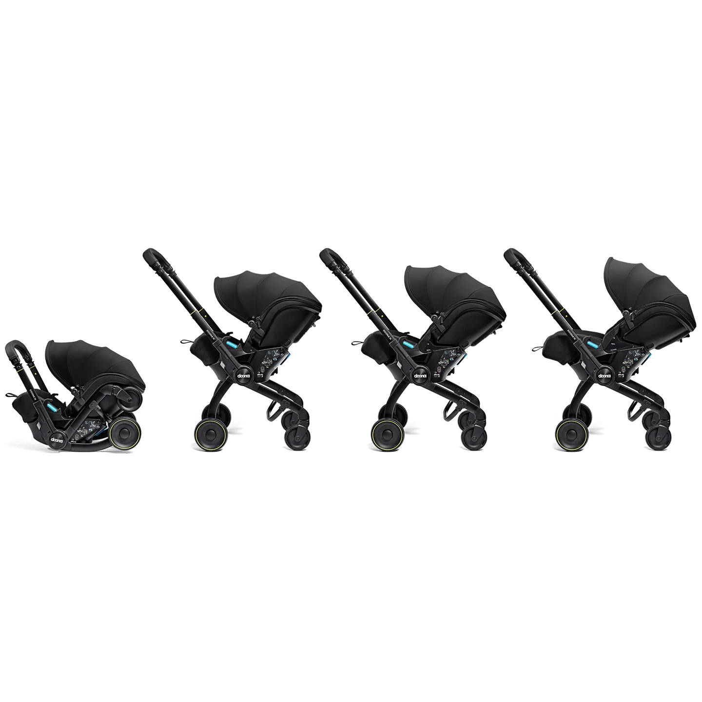 Doona X Infant Car Seat - Nitro Black