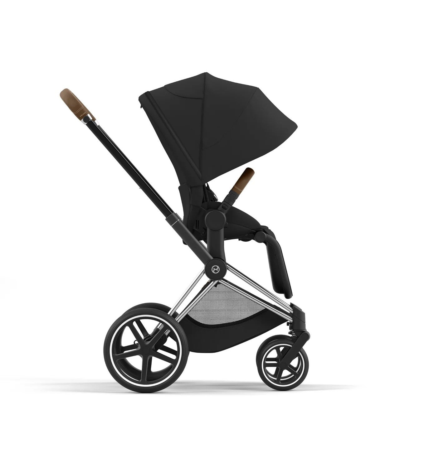 Cybex - Priam Chrome Brown Frame with Seat Pack