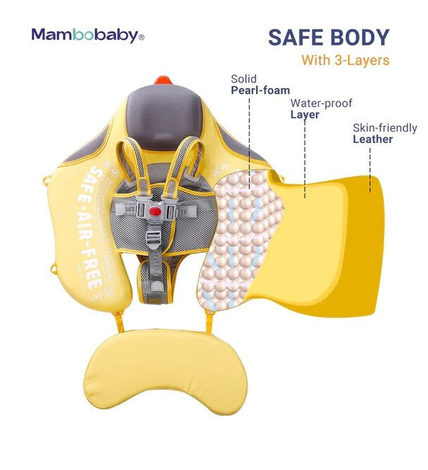 MAMBOBABY BABY FLOAT YELLOW