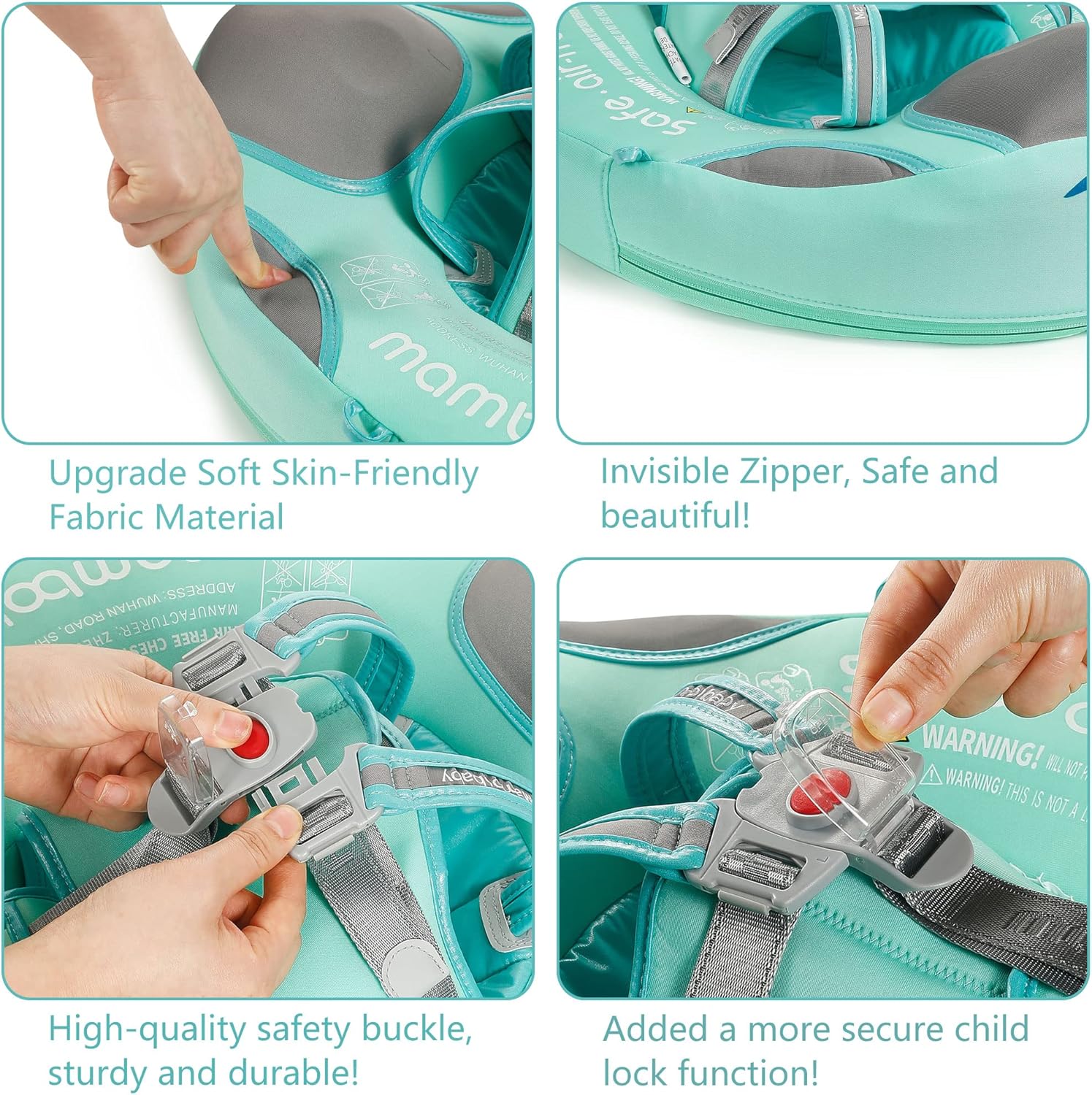 MAMBOBABY BABY FLOAT GREEN