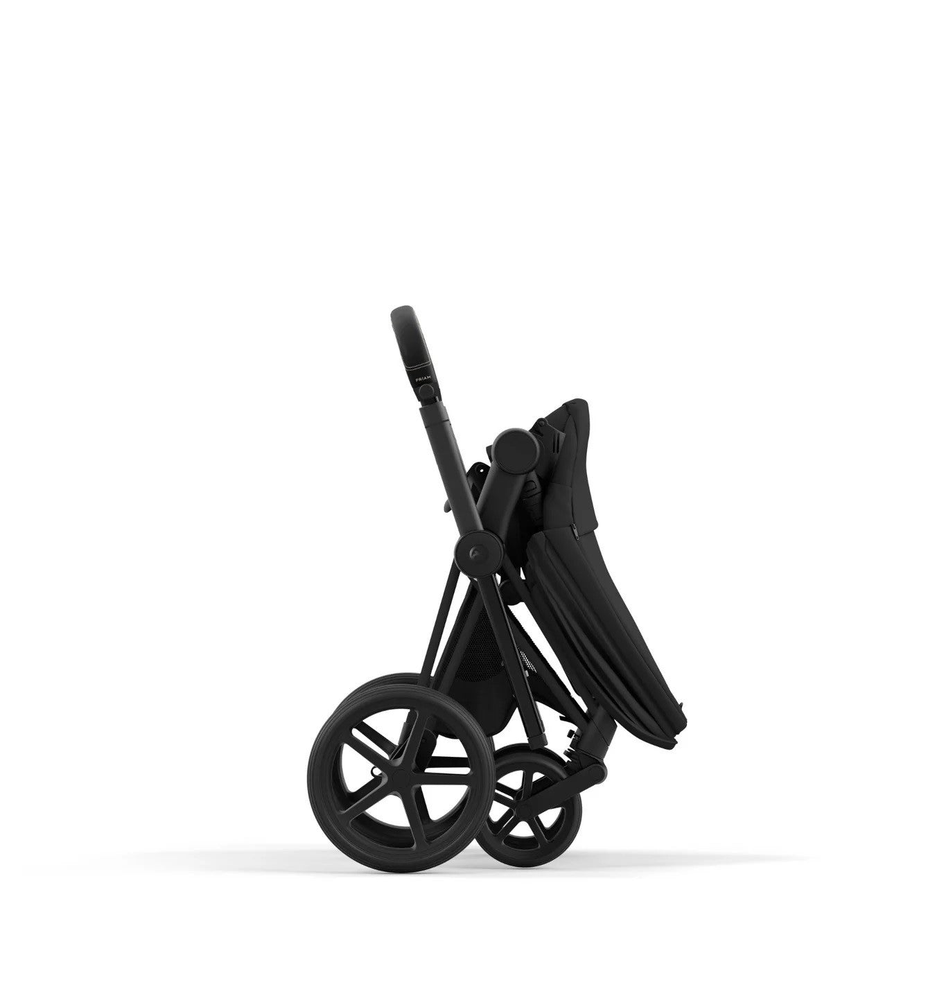 Cybex - Priam Matt Black Frame with Seat Pack