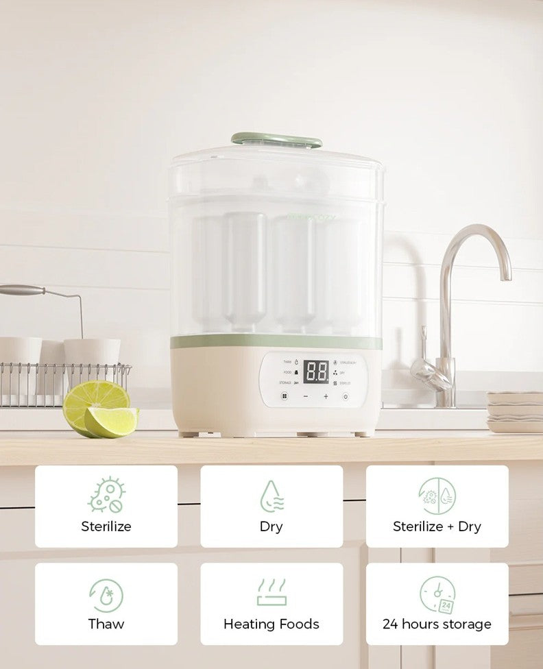 Momcozy 8-in-1 Baby Bottle Steam Sterilizer