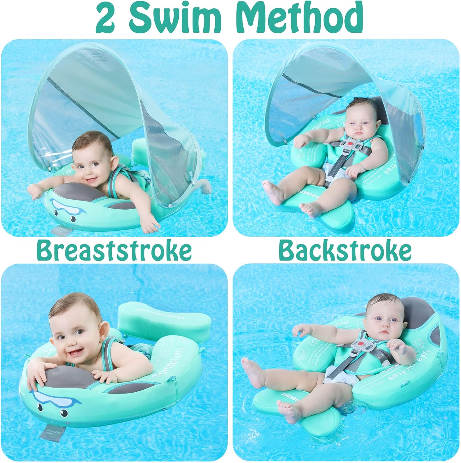 MAMBOBABY BABY FLOAT GREEN