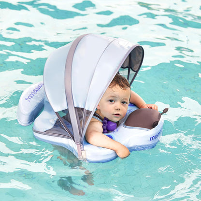 MAMBOBABY BABY FLOAT BLUE BUTTERFLY WITH CANOPY