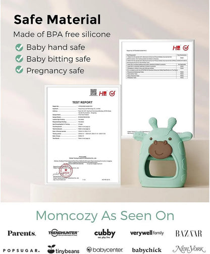 Momcozy Glow Baby Grooming And Cleansing Kit - Green - 6 Pcs
