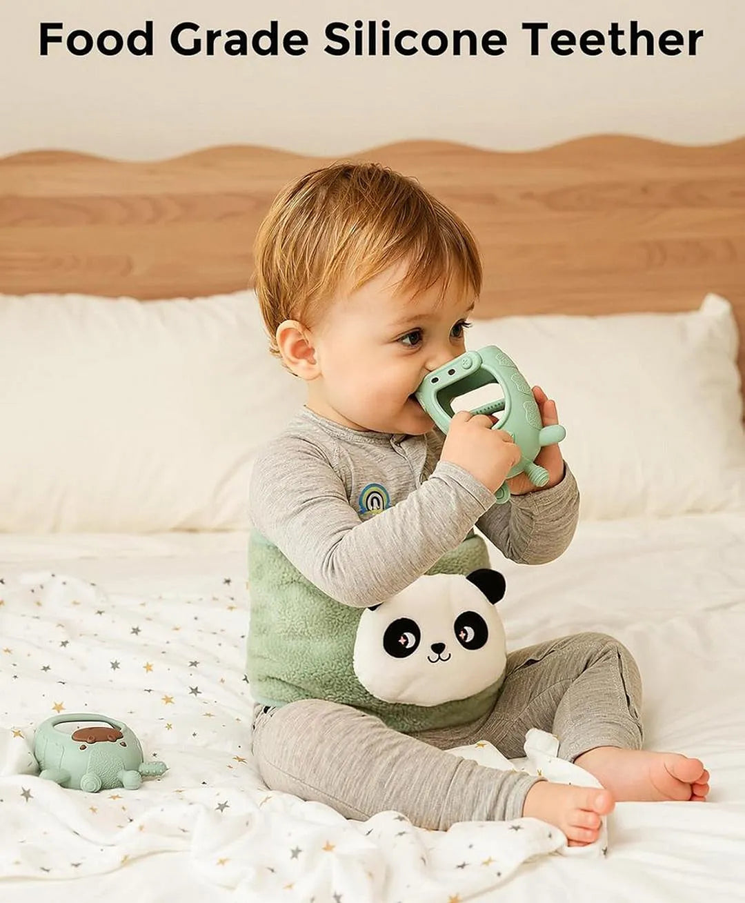 Momcozy Glow Baby Grooming And Cleansing Kit - Green - 6 Pcs