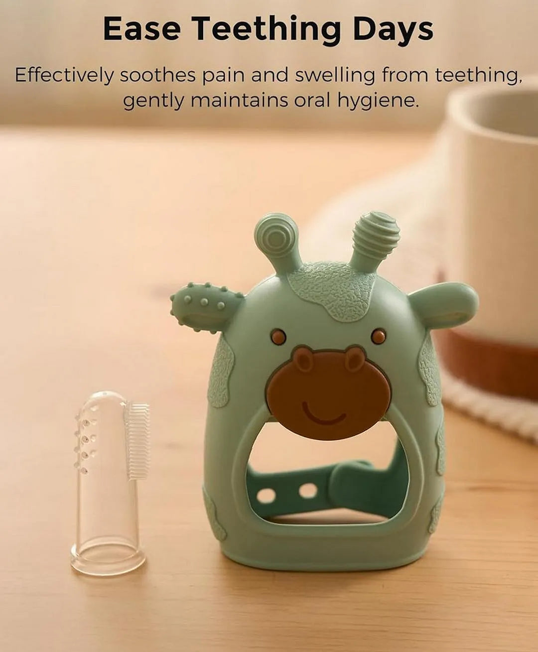 Momcozy Glow Baby Grooming And Cleansing Kit - Green - 6 Pcs