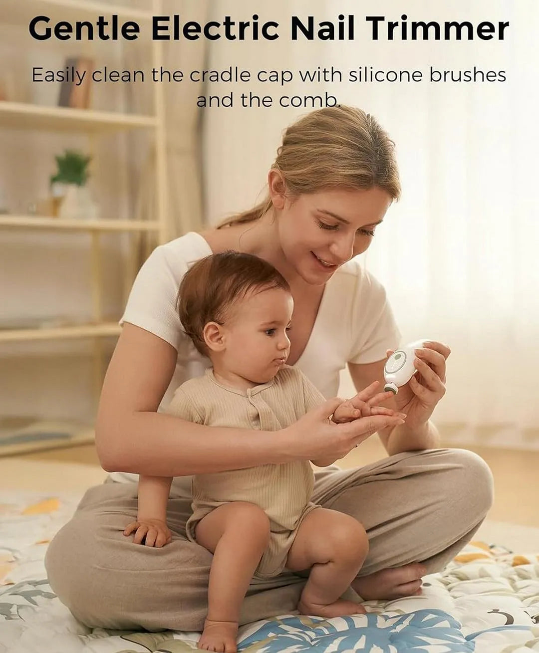 Momcozy Glow Baby Grooming And Cleansing Kit - Green - 6 Pcs