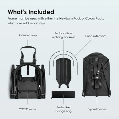 Stokke - YOYO3 Frame White (Frame Only)