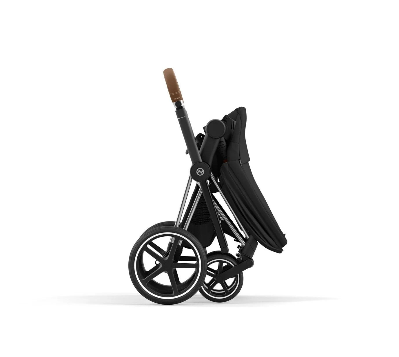 Cybex - Priam Frame &amp; Seat Chrome Brown