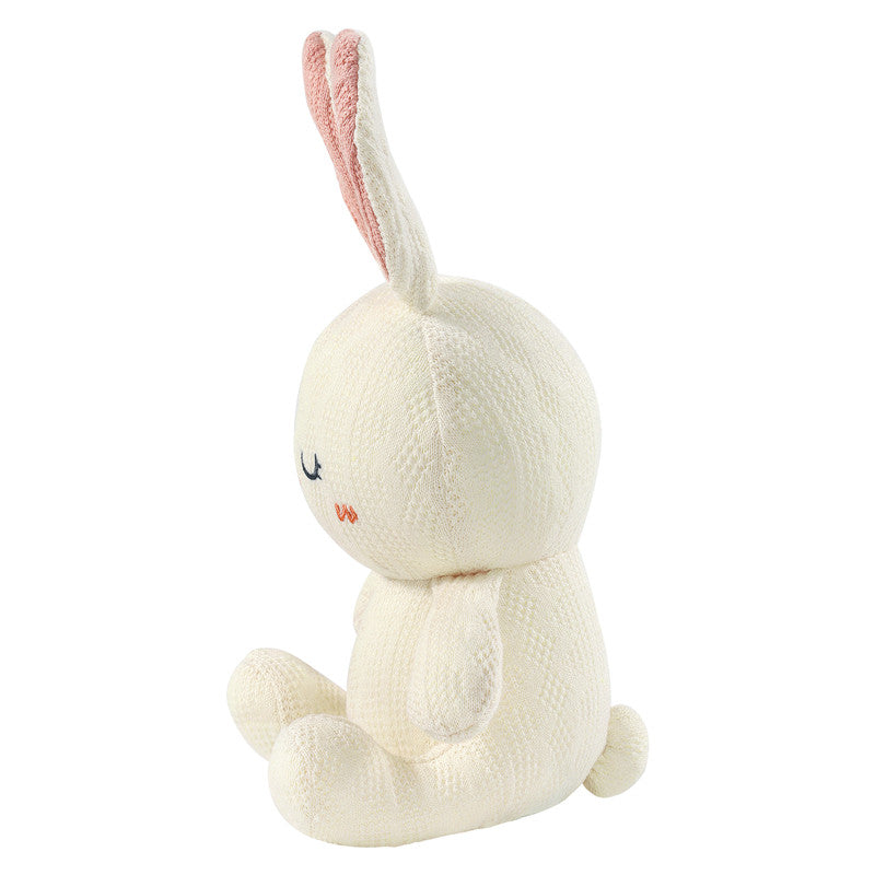 NOOEX TOY SOFT RABBIT OFF WHITE/PINK