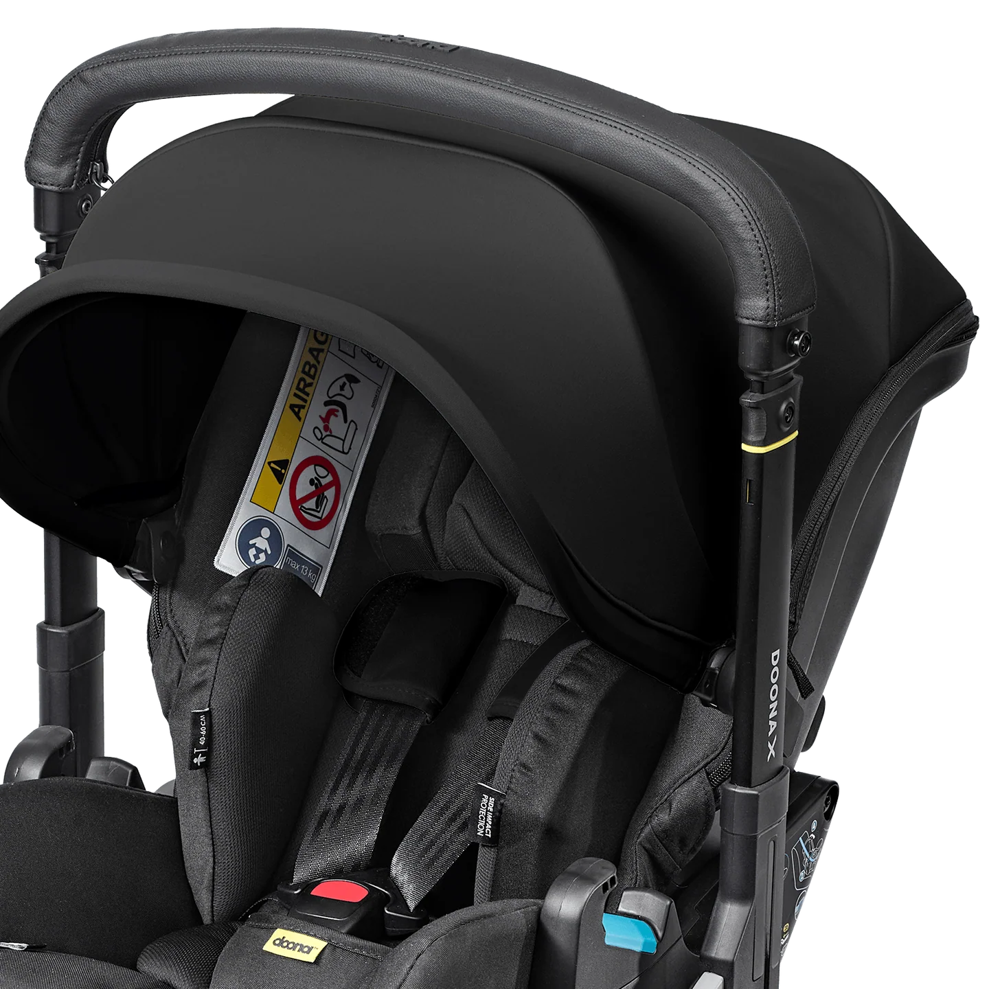 Doona X Infant Car Seat - Nitro Black