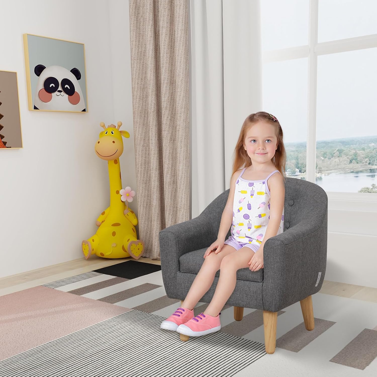 Miila Sofa One Seat Grey