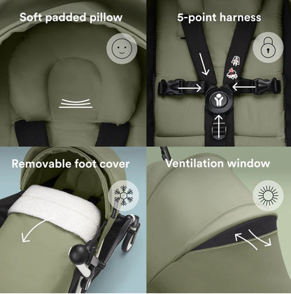 Stokke - YOYO3 0+ Newborn Pack - Olive