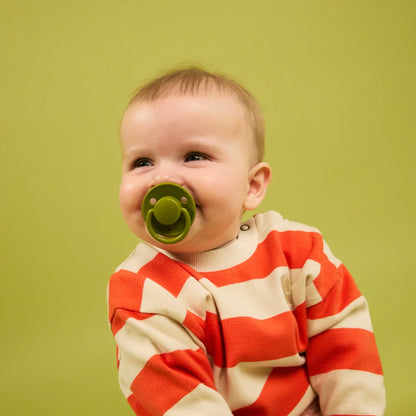 Bibs De Lux Pacifiers 2 Pack Silicone One Size( 0-3 Years)