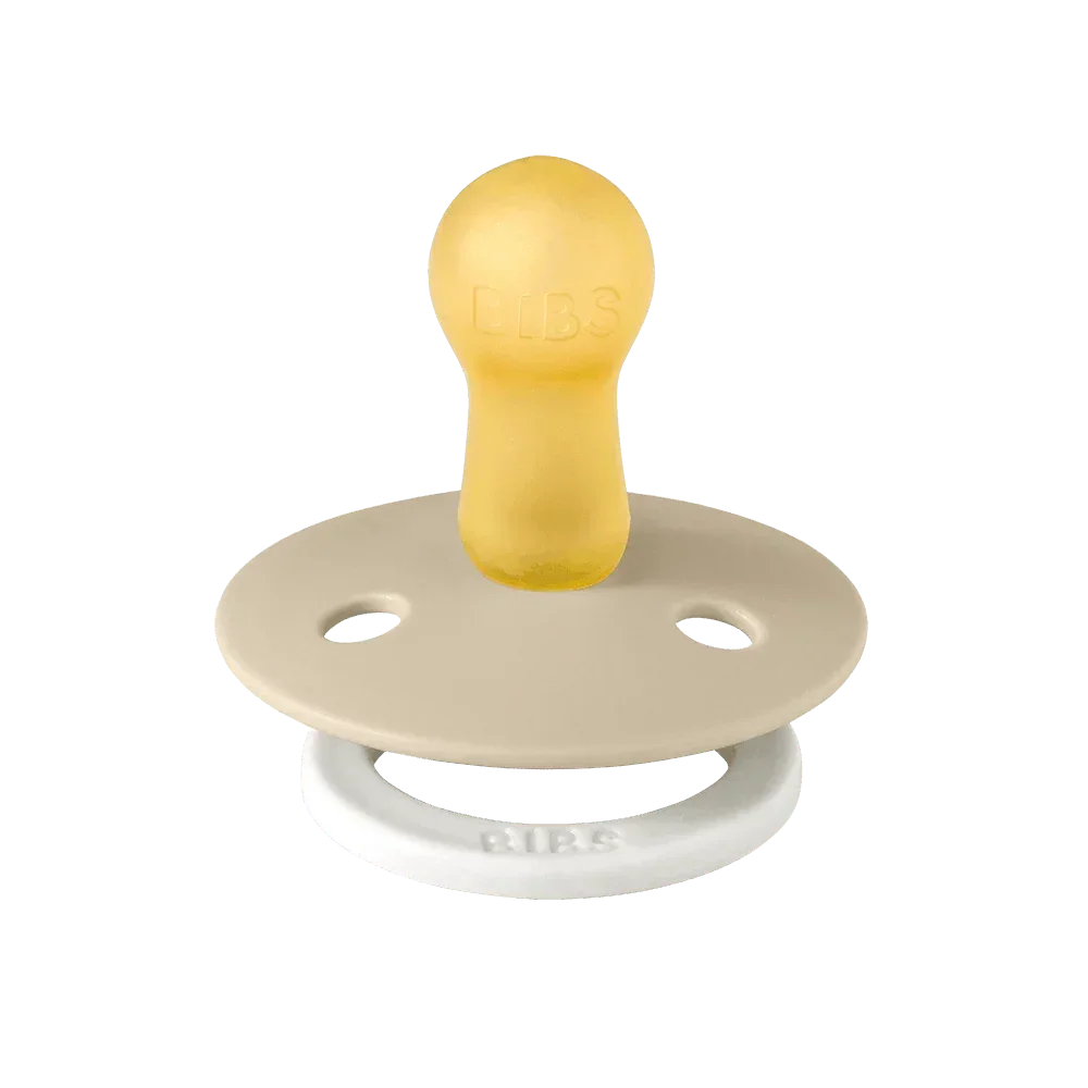 Bibs Pacifier 2 Pack Latex Glow