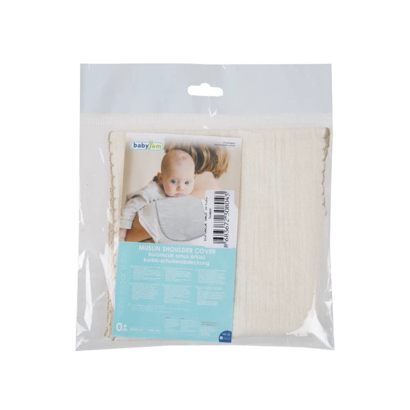BABYJEM MUSLIN BABY BURP CLOTHS FOR SHOULDER