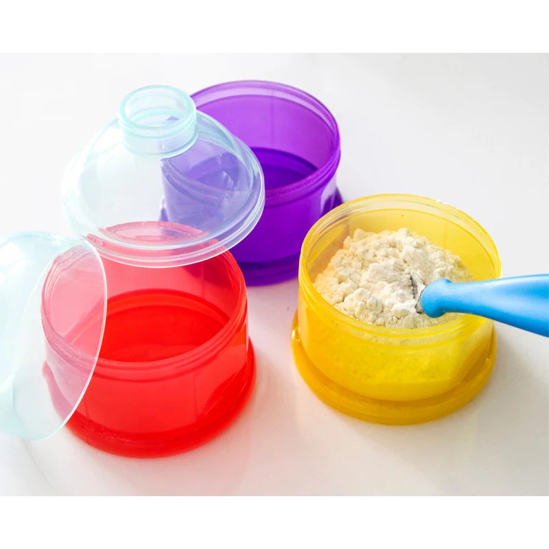 BABYJEM FOOD STORAGE CONTAINERS MIXED COLORS