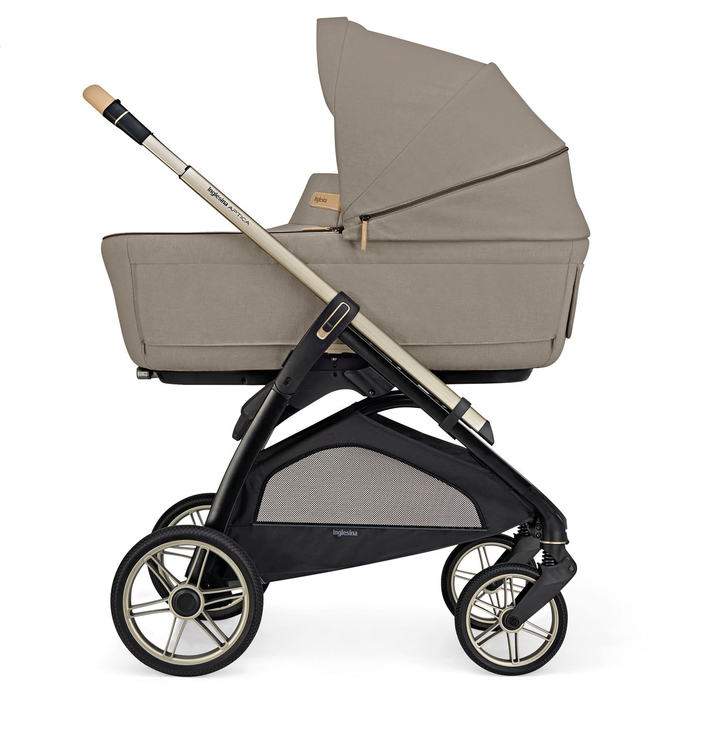 INGLESINA ELEMENT STROLLER DARWIN T 4 IN 1 FULL SET+BAG (HONEY BEIGE)