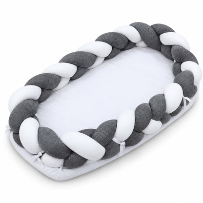 BABY MOON  KNOTTED Wrapped Bumper With Mattress
