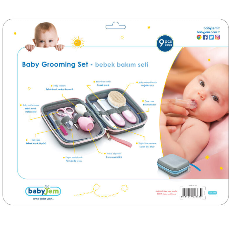 BABYJEM BABY GROOMİNG SET 9 PCS