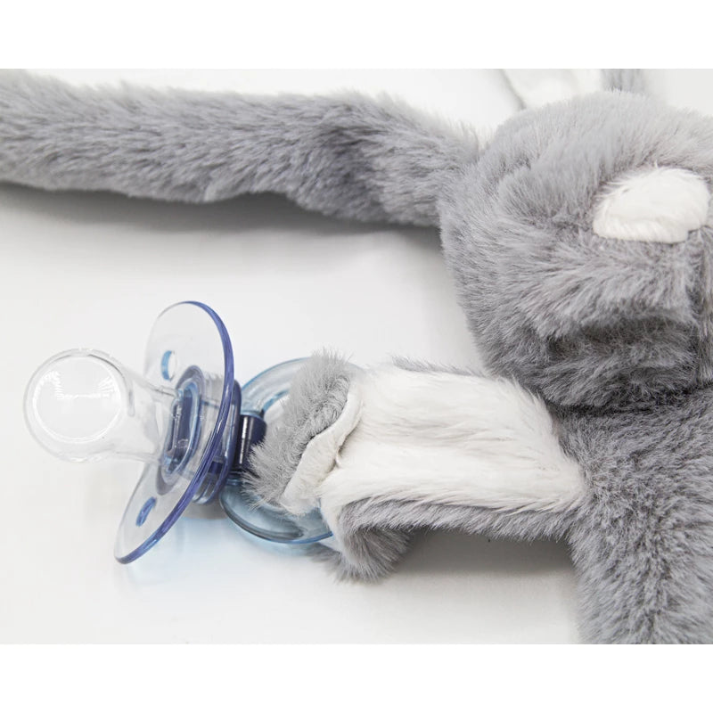 BABYJEM RABBIT WITH PACIFIER HANGER