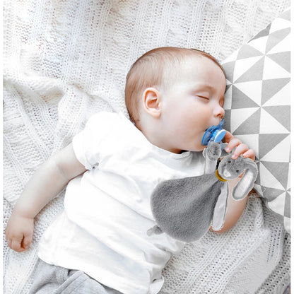 BABYJEM RABBIT WITH PACIFIER HANGER