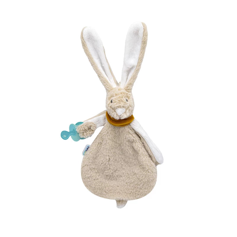 BABYJEM RABBIT WITH PACIFIER HANGER