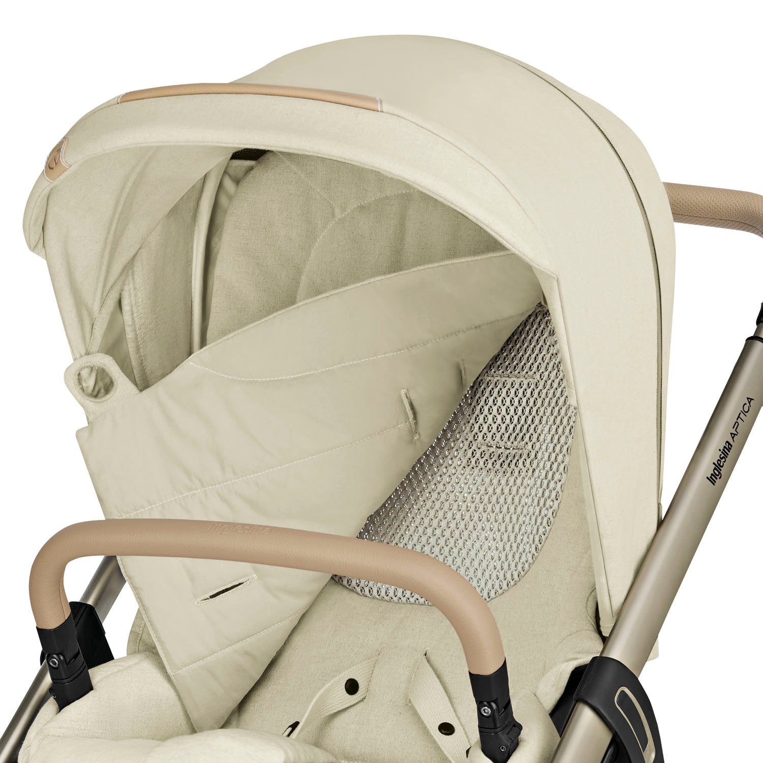 INGLESINA ELEMENT STROLLER DARWIN T 4 IN 1 FULL SET+BAG (HONEY BEIGE)
