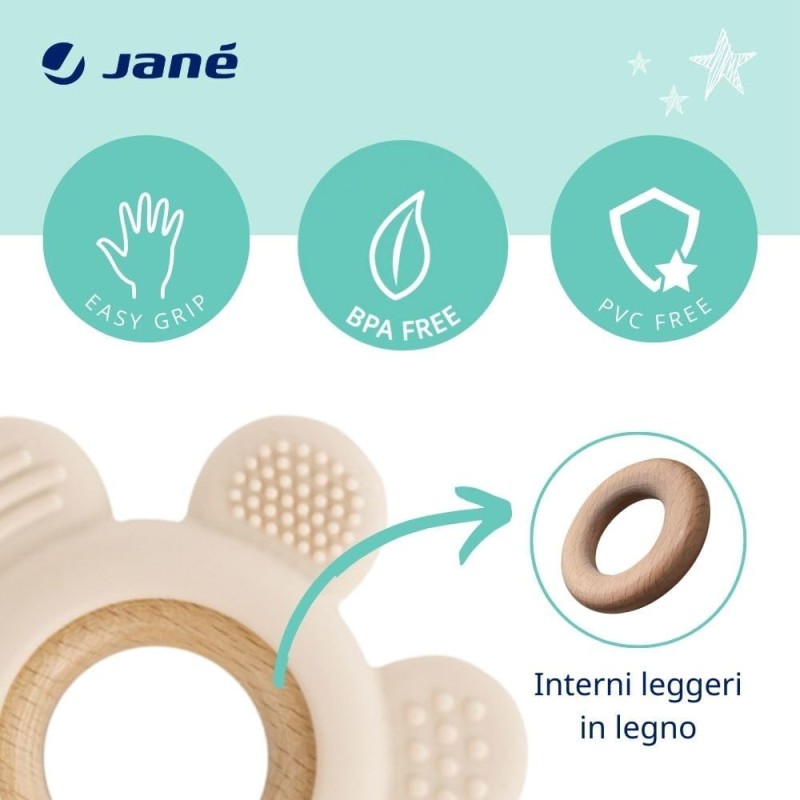 JANE  RING TEETHER SILICONE