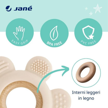 JANE  RING TEETHER SILICONE