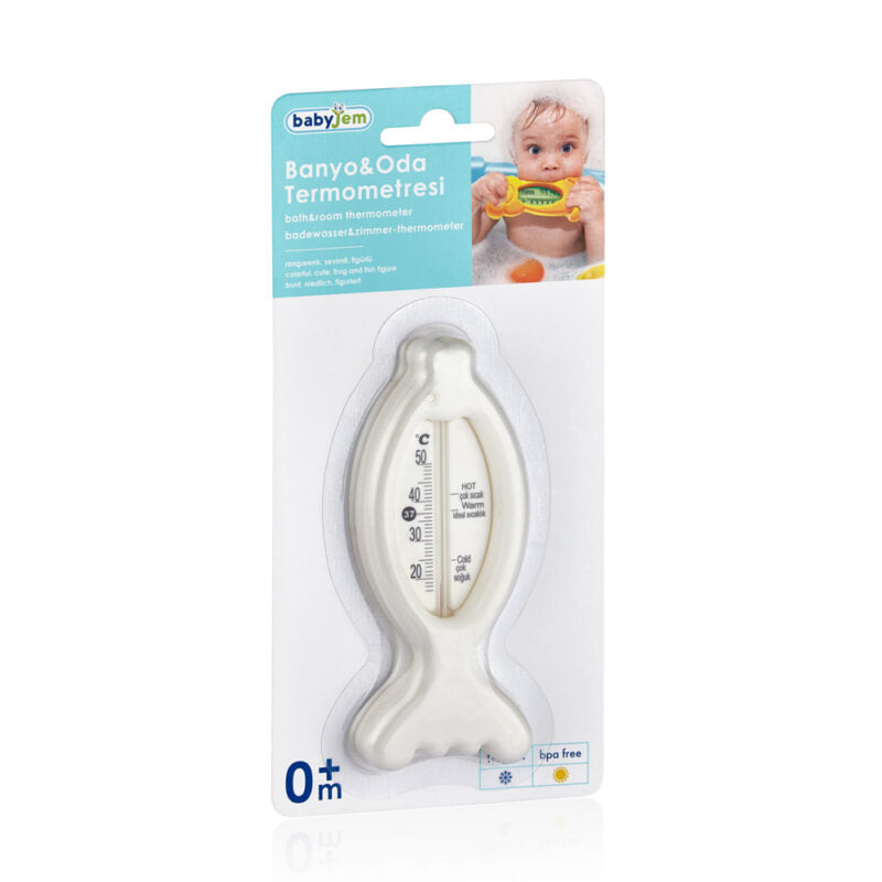 BABYJEM BABY BATH &amp;ROOM TERMOMETER / WHITE
