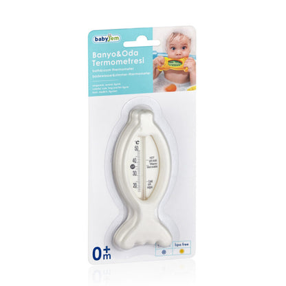 BABYJEM BABY BATH &amp;ROOM TERMOMETER / WHITE